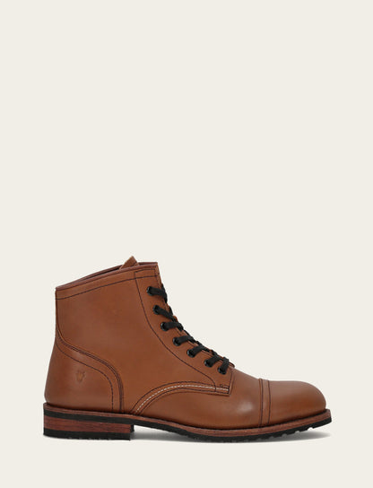 Men's Saddle Landon Midlace Boot Saddle - Frye