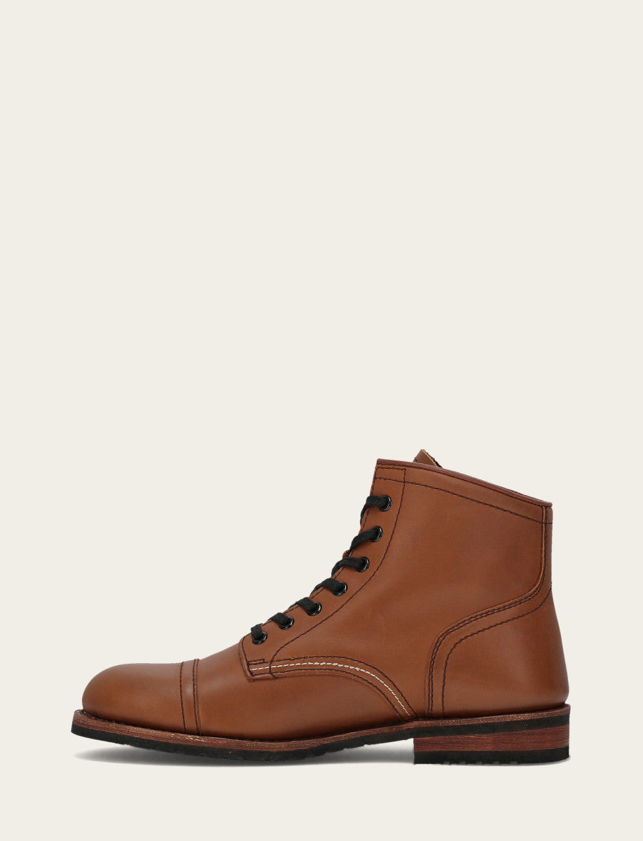 Men's Saddle Landon Midlace Boot Saddle - Frye