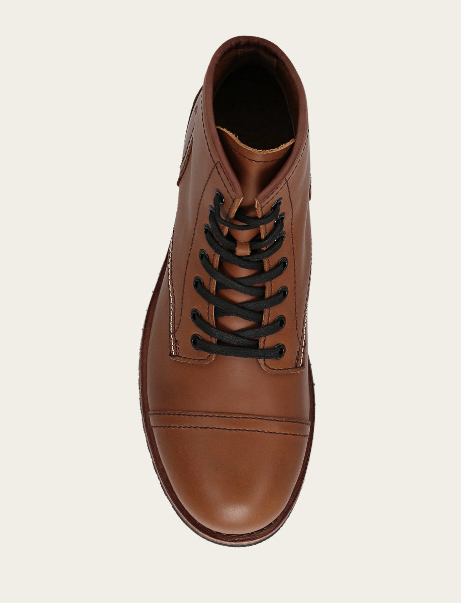 Men's Saddle Landon Midlace Boot Saddle - Frye