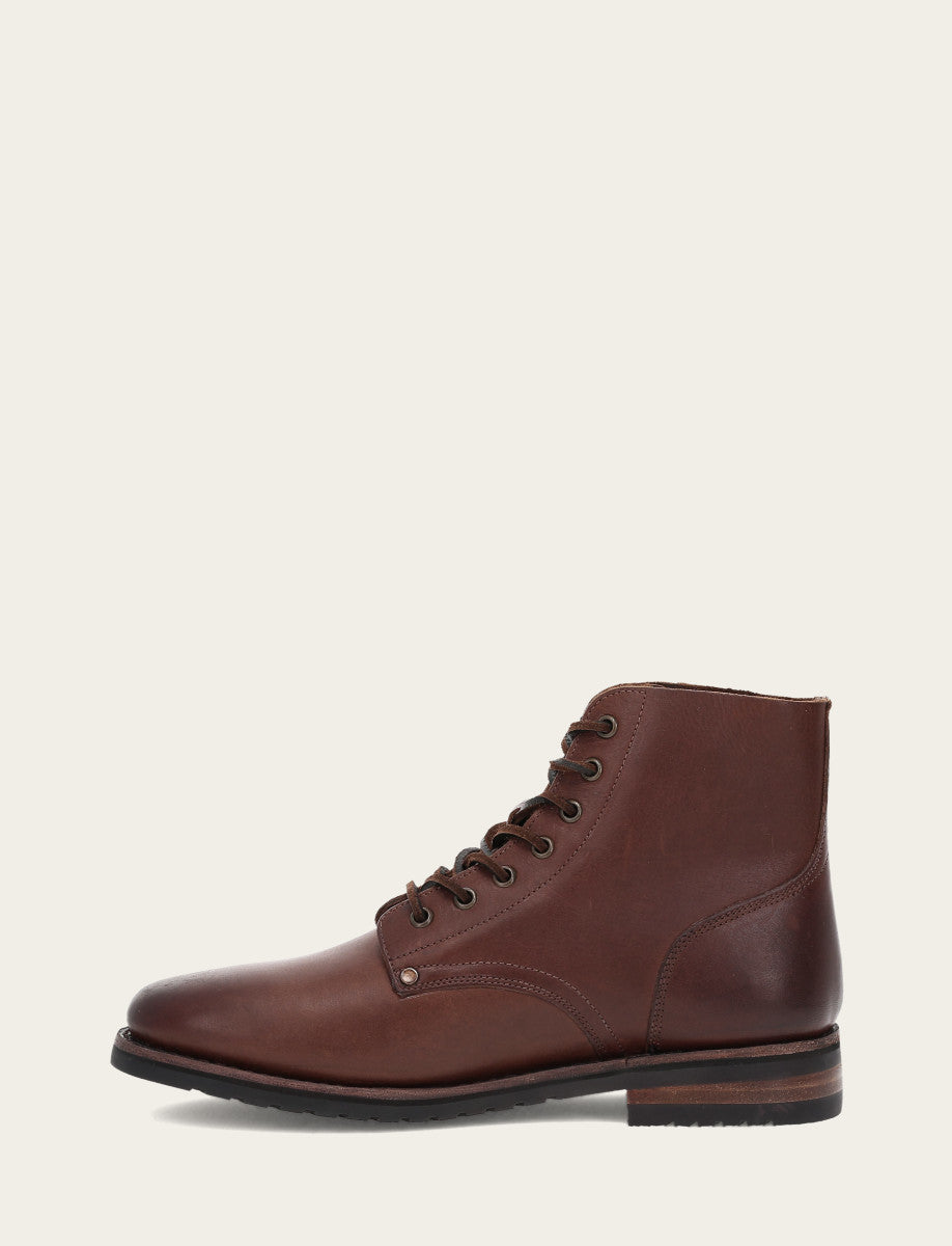 Men's Cognac Barrett Lace Up Boots Cognac - Frye