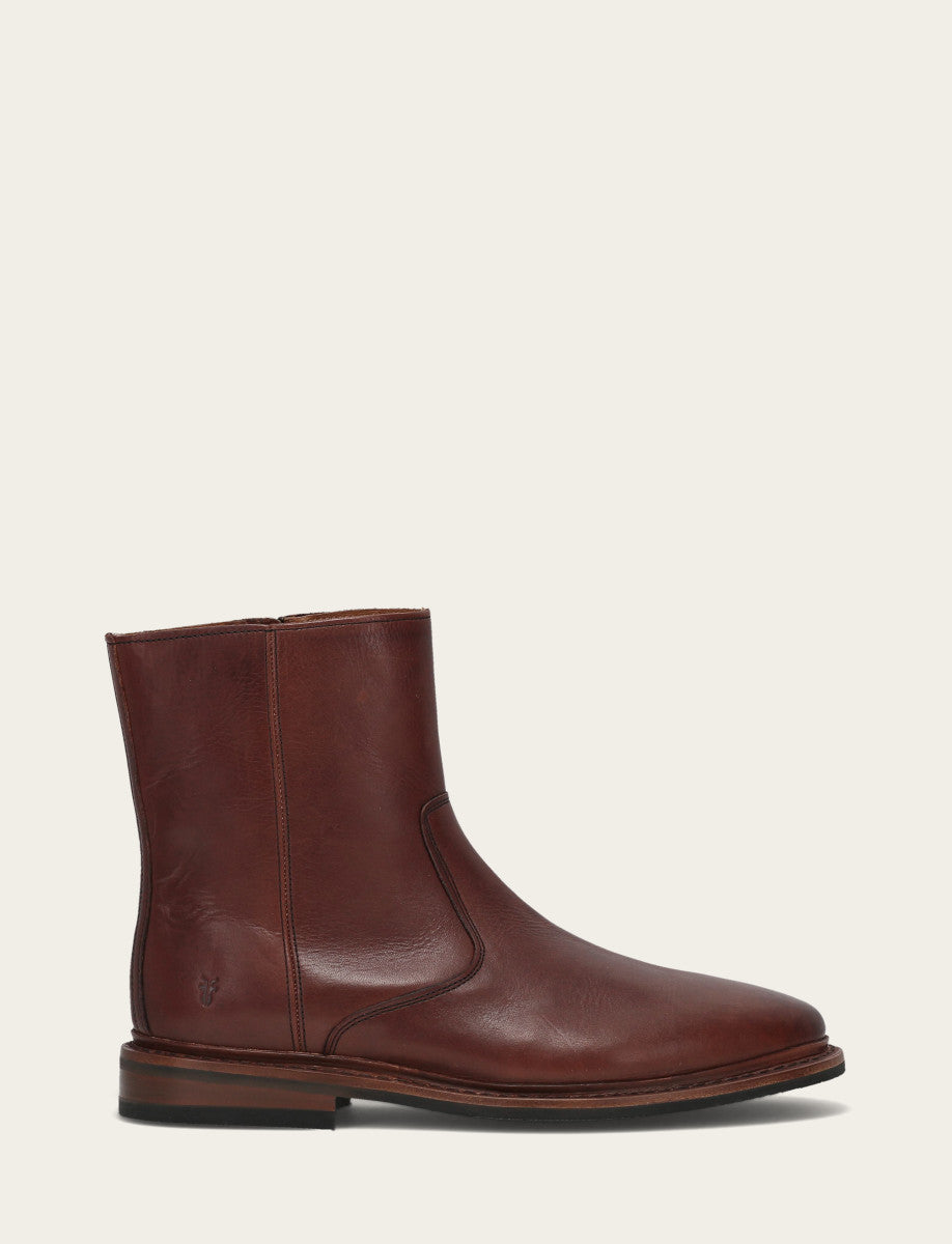 Men's Brown Paul Inside Zip Boot Brown - Frye