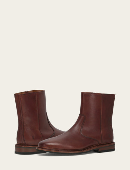 Men's Brown Paul Inside Zip Boot Brown - Frye