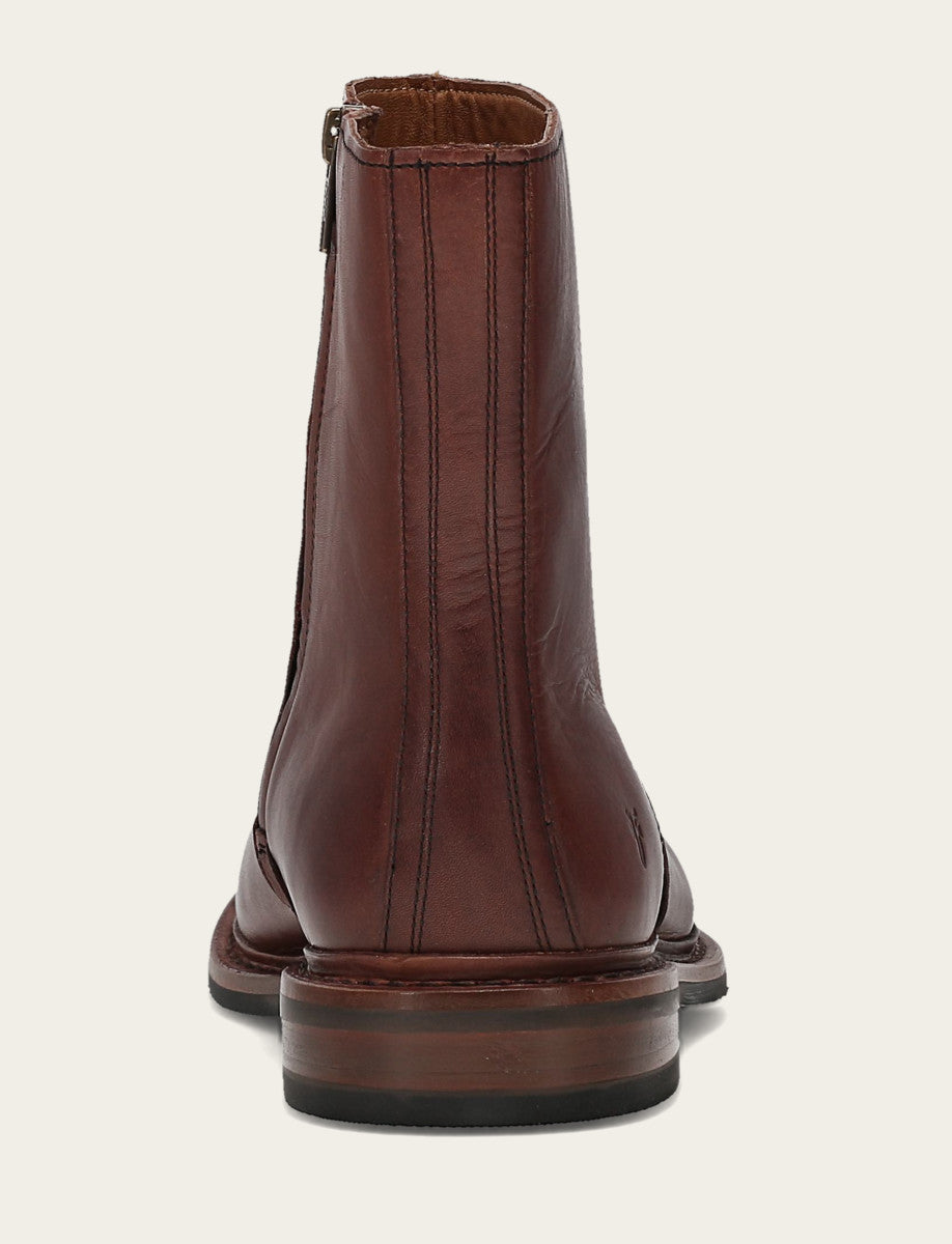 Men's Brown Paul Inside Zip Boot Brown - Frye