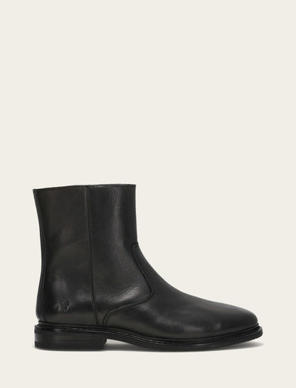 Men's Black Paul Inside Zip Boot Black - Frye