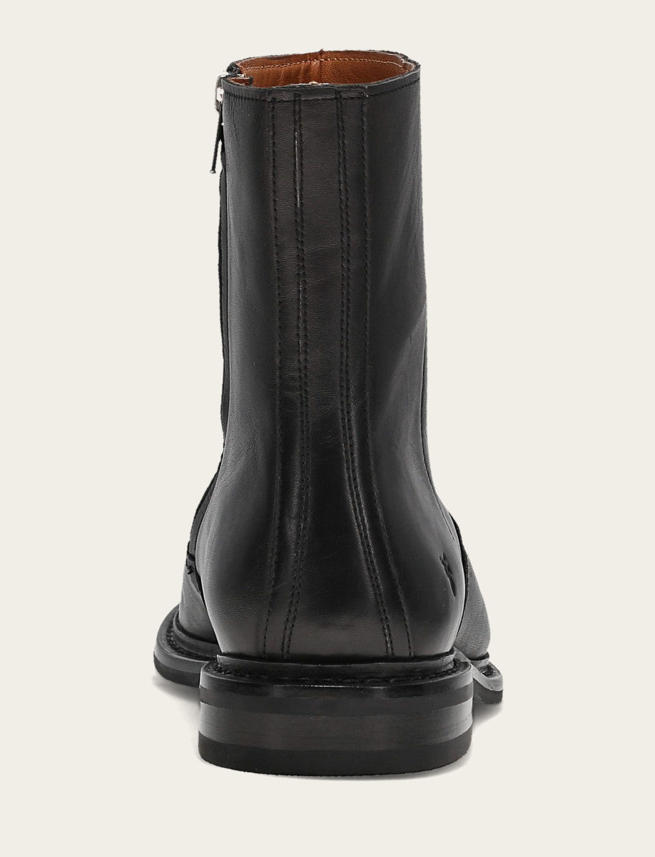 Men's Black Paul Inside Zip Boot Black - Frye