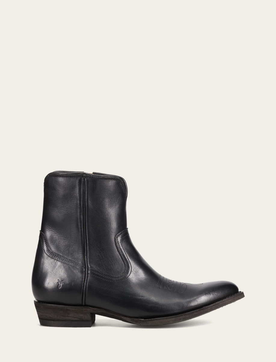 Austin Inside Zip Boot Antique Black - Frye