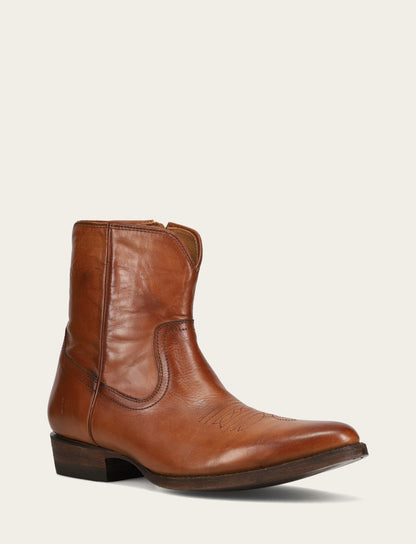 Men's Cognac Austin Inside Zip Boots Cognac - Frye