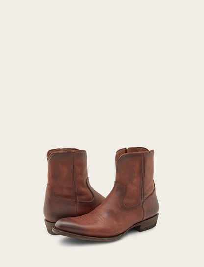 Men's Cognac Austin Inside Zip Boots Cognac - Frye