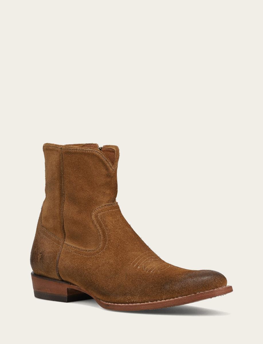 Men's Dark Ash Austin Inside Zip Boots Dark Ash - Frye