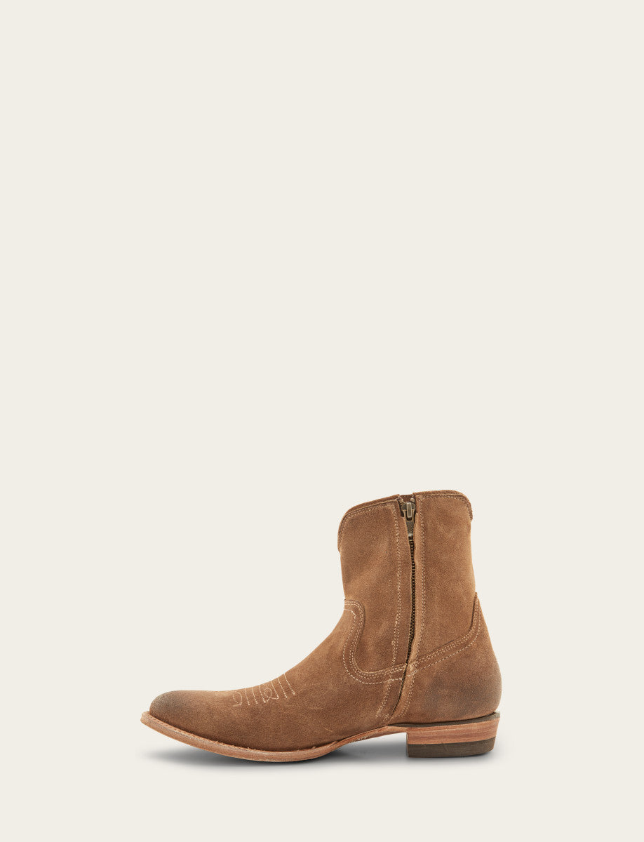 Men's Dark Ash Austin Inside Zip Boots Dark Ash - Frye