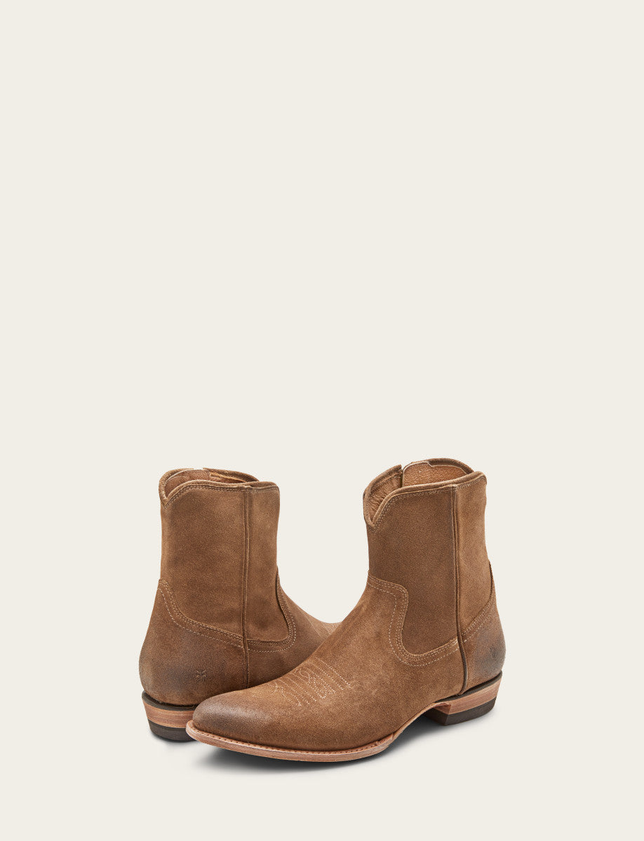Men's Dark Ash Austin Inside Zip Boots Dark Ash - Frye