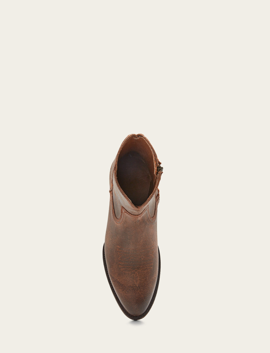 Men's Brown Austin Inside Zip Boots Brown - Frye