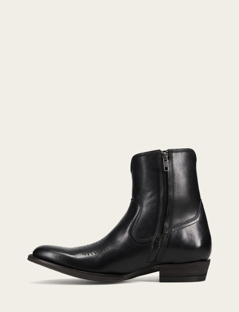 Austin Inside Zip Boot Black - Frye
