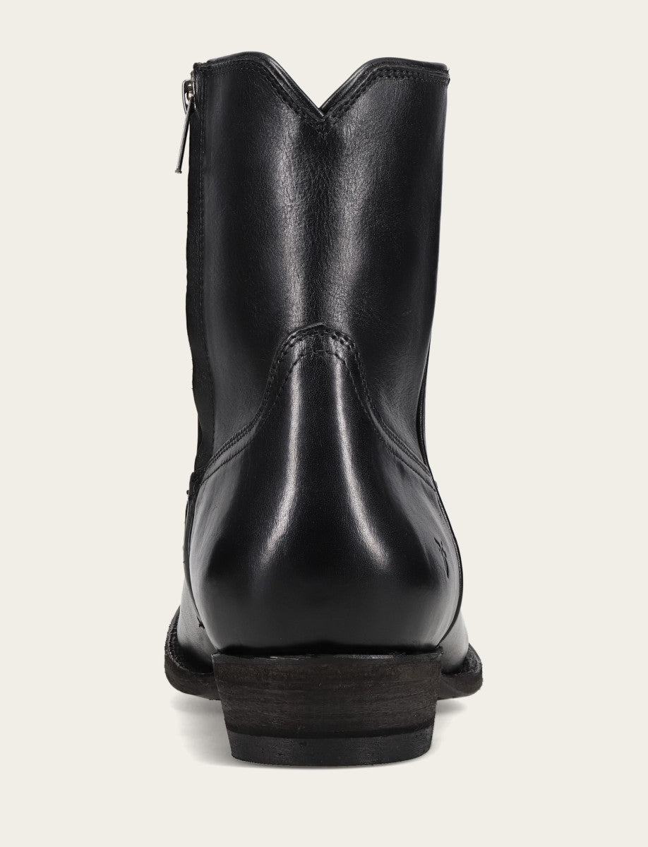 Austin Inside Zip Boot Black - Frye