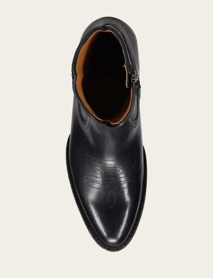Austin Inside Zip Boot Black - Frye