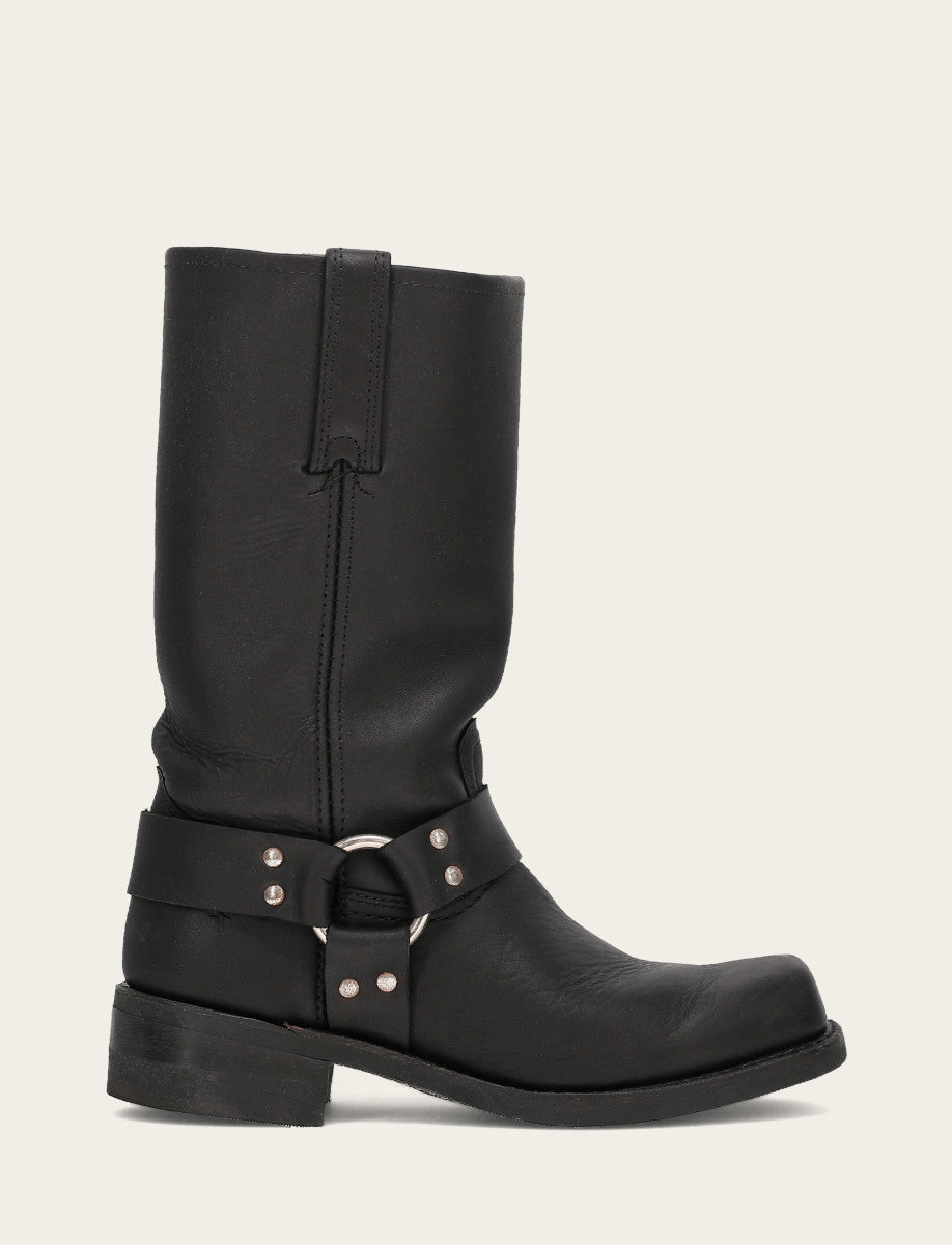 Men's Black Harness 12R Mens Boots Black - Frye