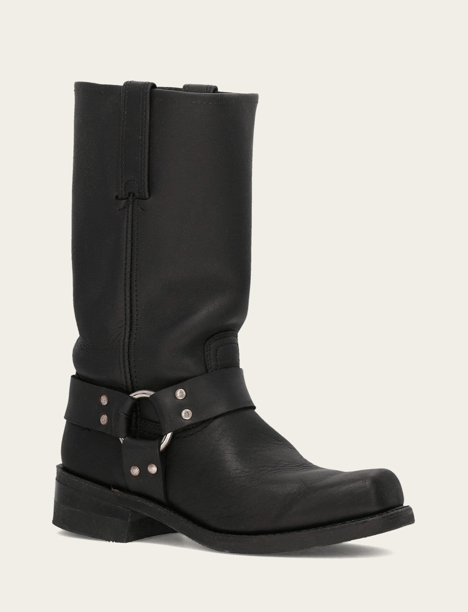 Men's Black Harness 12R Mens Boots Black - Frye