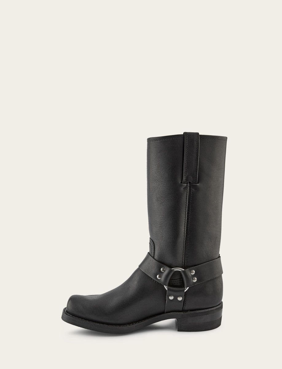 Men's Black Harness 12R Mens Boots Black - Frye