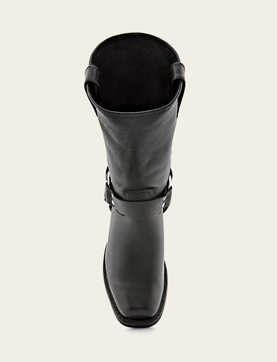 Men's Black Harness 12R Mens Boots Black - Frye