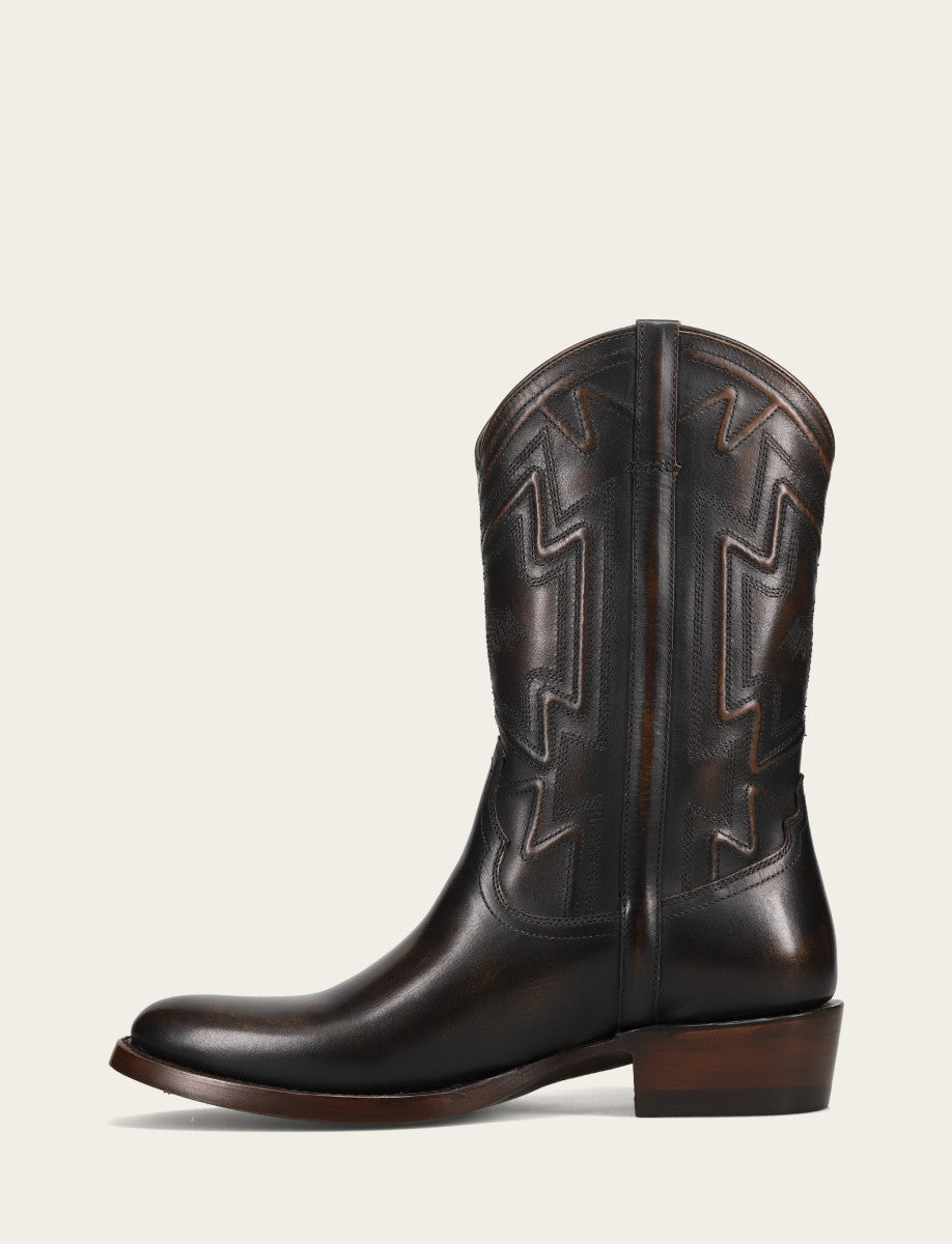 Men's Black Grady Thunderbird Boot Black - Frye