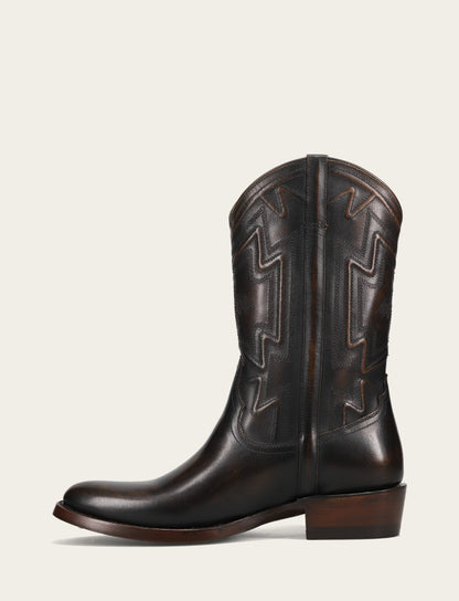 Men's Black Grady Thunderbird Boot Black - Frye
