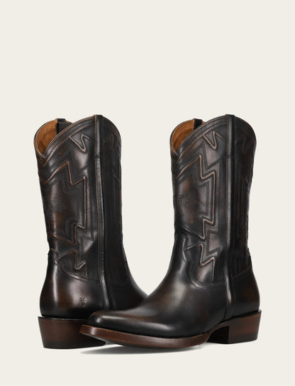 Men's Black Grady Thunderbird Boot Black - Frye