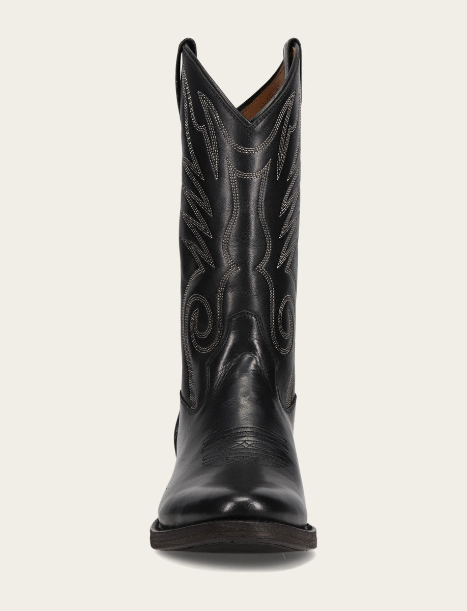 Men's Black Grady Vintage Stitch Western Boots Black - Frye