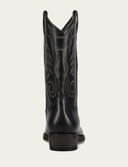 Men's Black Grady Vintage Stitch Western Boots Black - Frye
