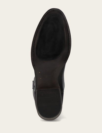 Men's Black Grady Vintage Stitch Western Boots Black - Frye