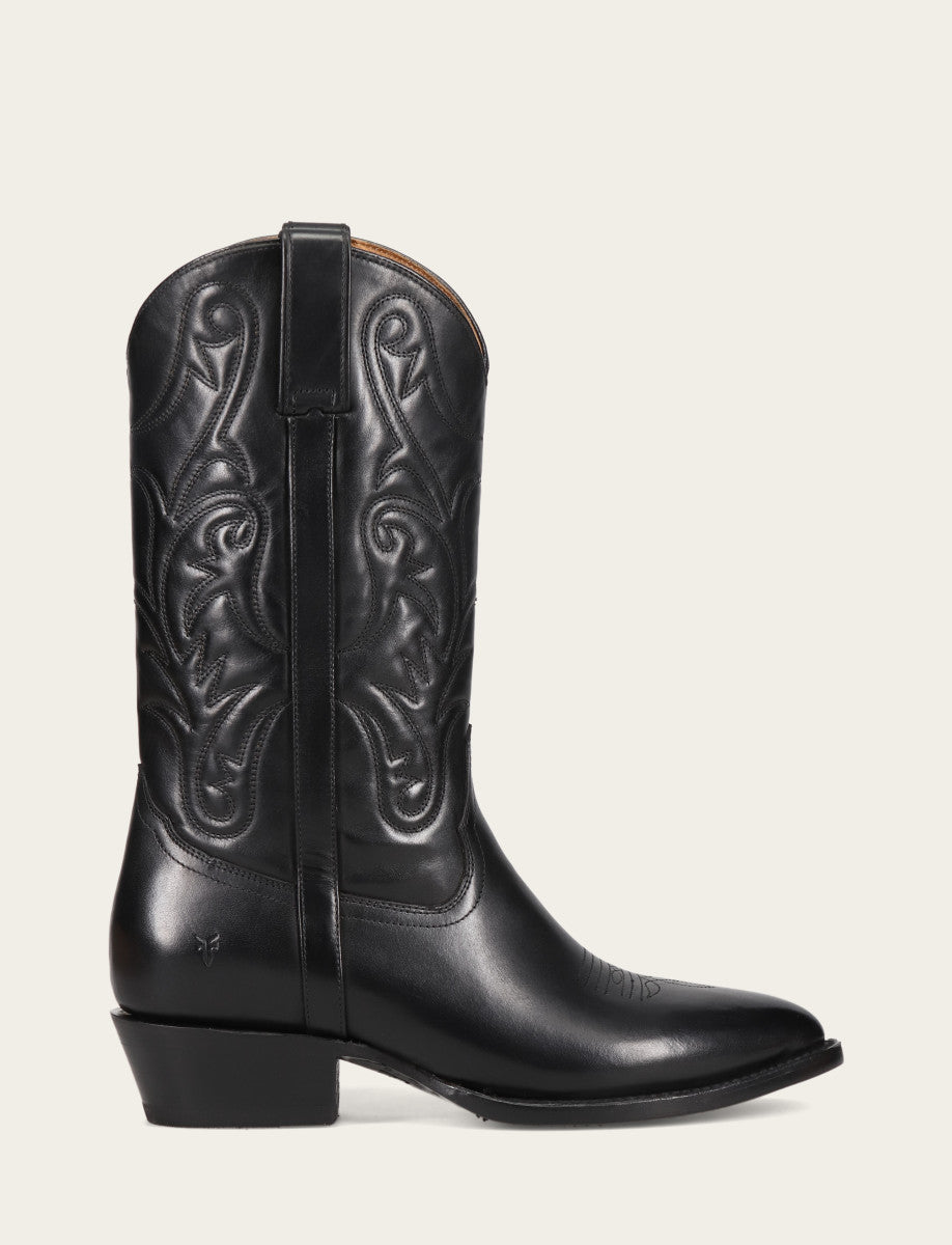 Men's Black Bruce Pull On Tall Boots Black - Frye