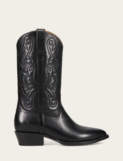 Men's Black Bruce Pull On Tall Boots Black - Frye
