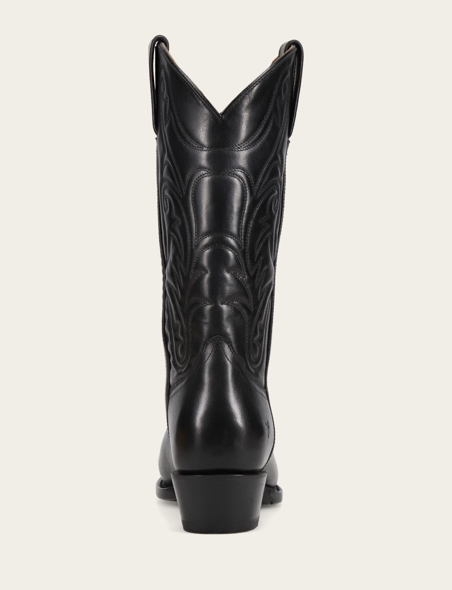 Men's Black Bruce Pull On Tall Boots Black - Frye