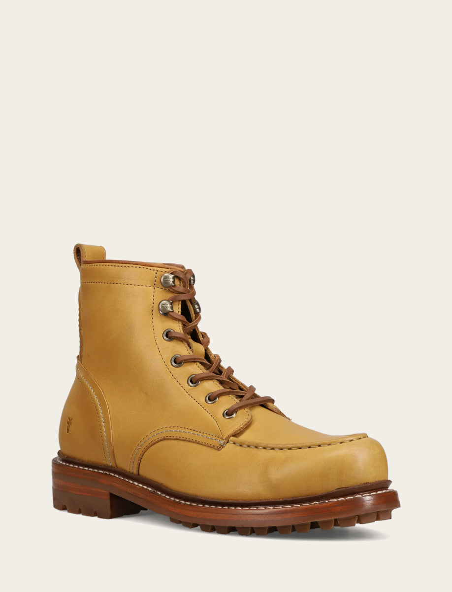 Men's Banana Hudson Workboot Lug Boot Banana - Frye