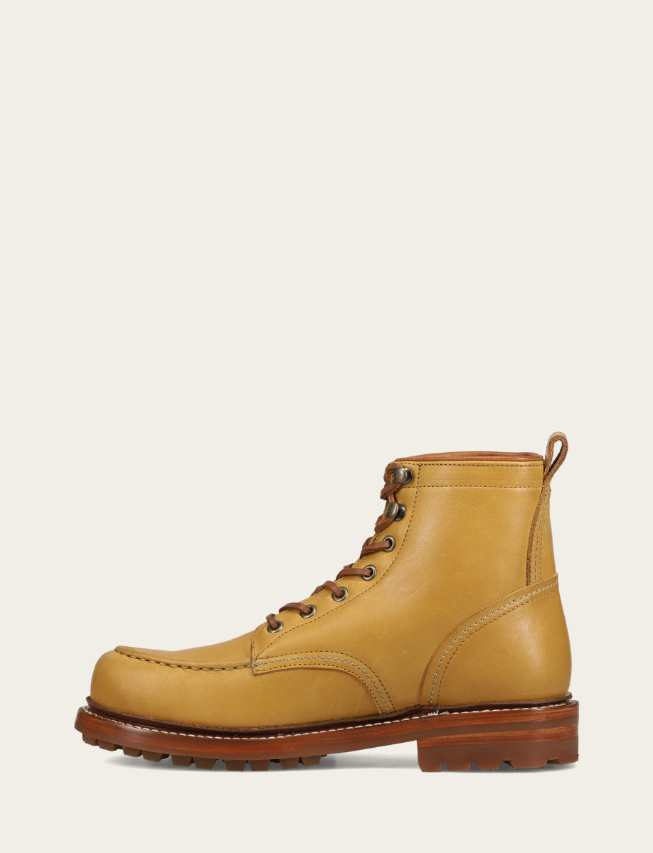 Men's Banana Hudson Workboot Lug Boot Banana - Frye