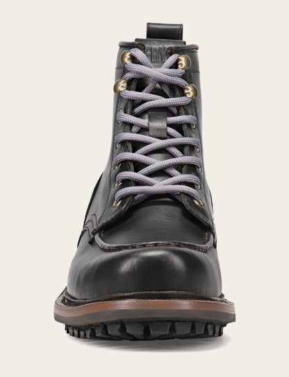 Men's Black Hudson Workboot Lug Black - Frye