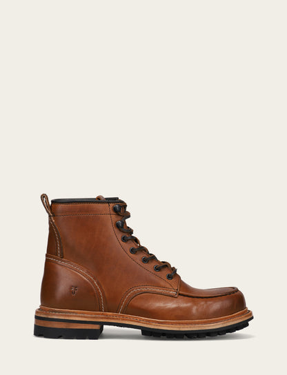 Men's Caramel Hudson Workboot Lug CARAMEL - Frye