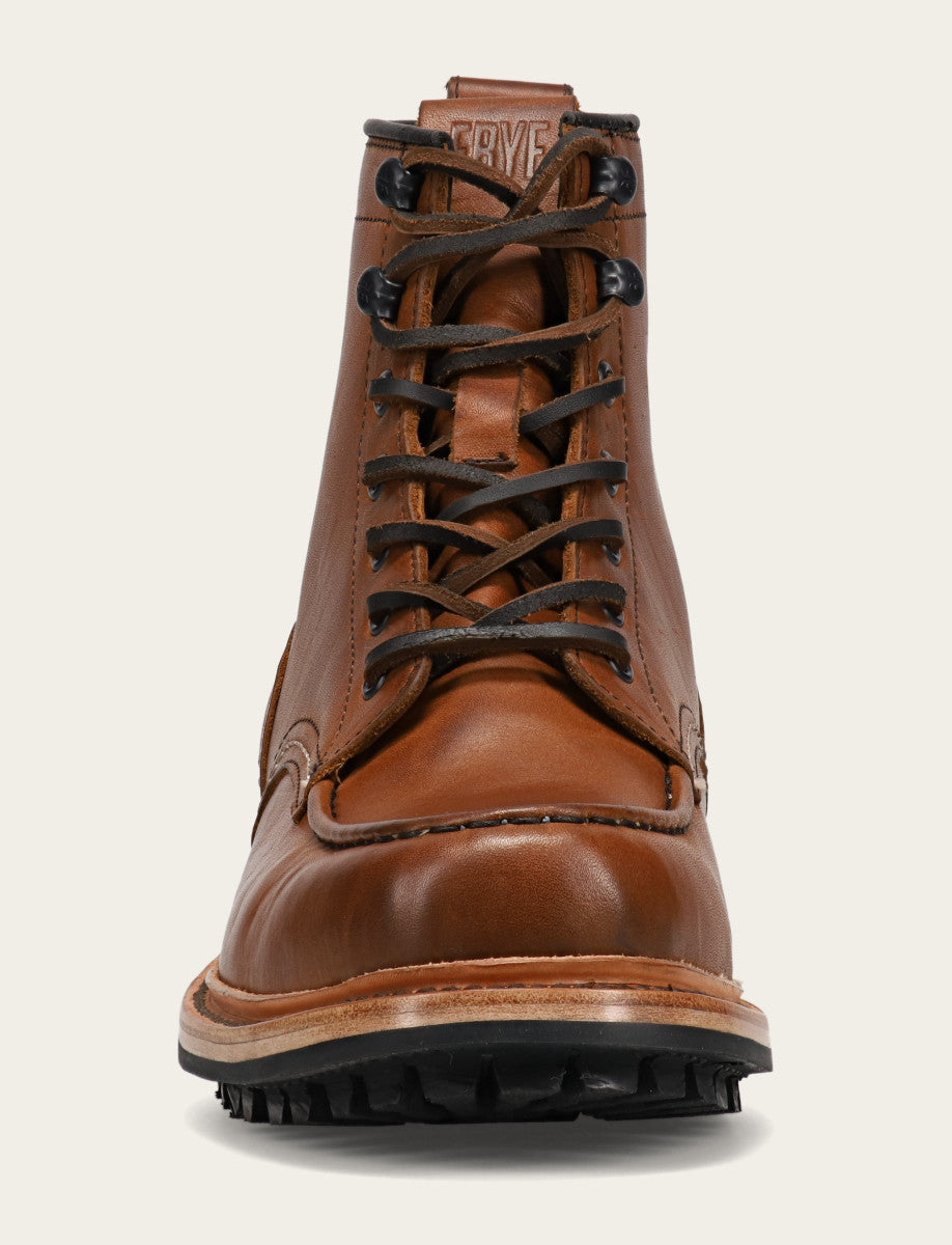 Men's Caramel Hudson Workboot Lug CARAMEL - Frye