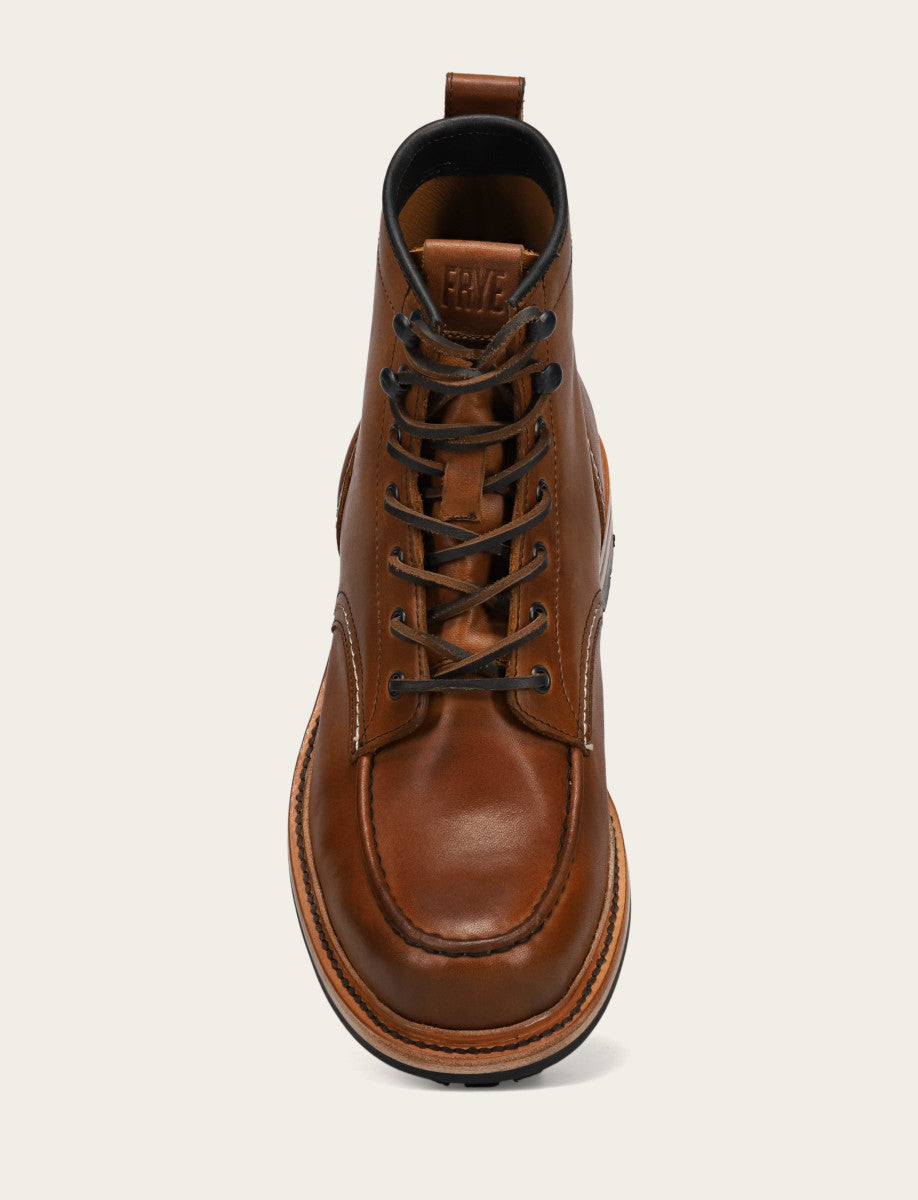 Men's Caramel Hudson Workboot Lug CARAMEL - Frye