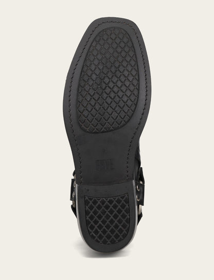 Men's Black Conway Chain Harness Boot Black - Frye