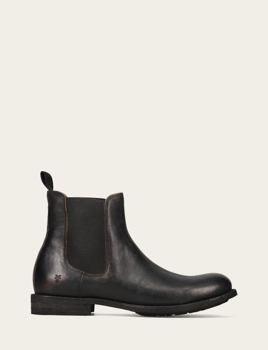 Men's Antique Black Tyler Flex Chelsea Boots Antique Black - Frye
