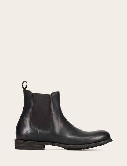 Men's Black Tyler Flex Chelsea Boots Black - Frye