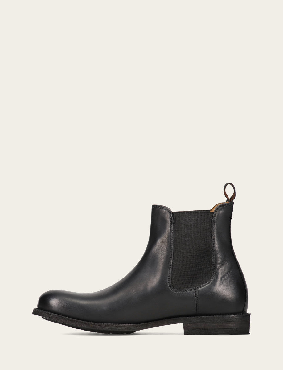 Men's Black Tyler Flex Chelsea Boots Black - Frye