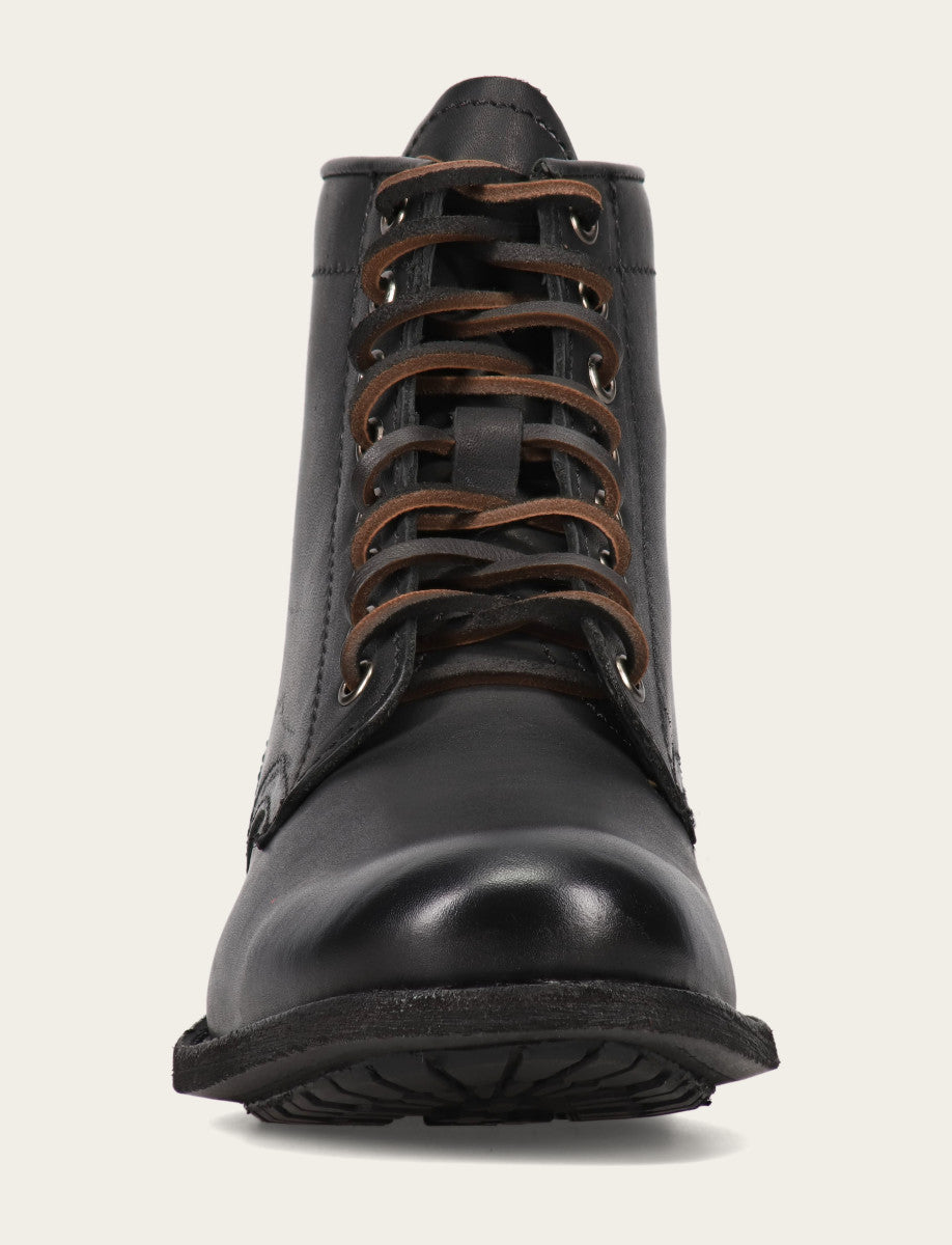 Men's Black Tyler Flex Lace Up Boots Black - Frye