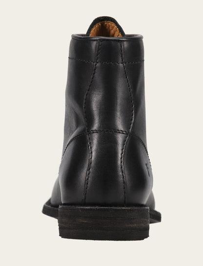 Men's Black Tyler Flex Lace Up Boots Black - Frye