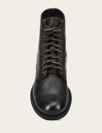 Men's Black Tyler Flex Lace Up Boots Black - Frye