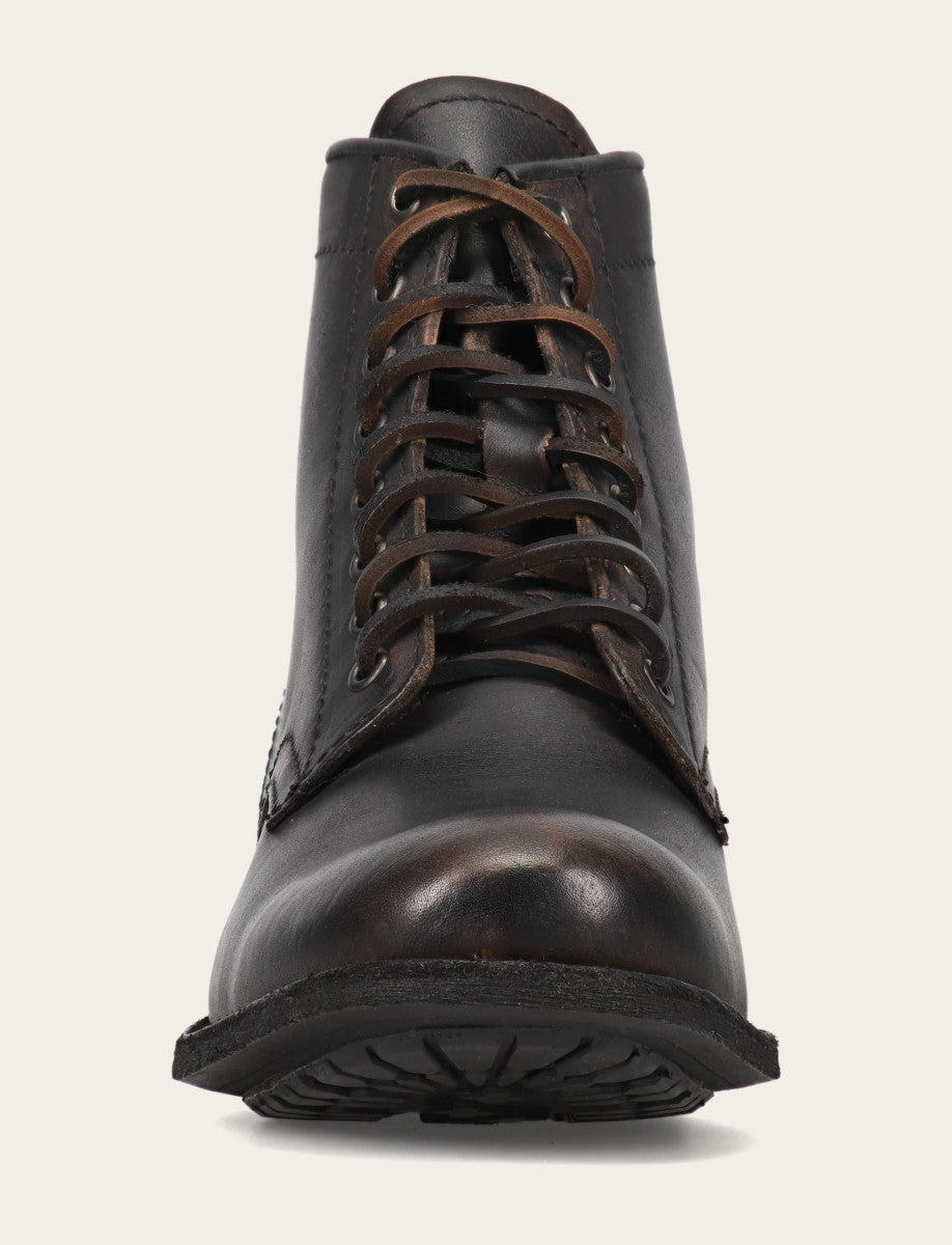 Men's Antiqued Black Tyler Flex Lace Up Boots Antiqued Black - Frye