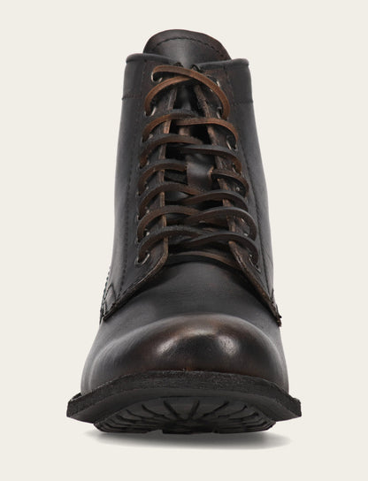 Men's Antiqued Black Tyler Flex Lace Up Boots Antiqued Black - Frye