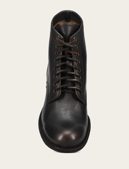 Men's Antiqued Black Tyler Flex Lace Up Boots Antiqued Black - Frye