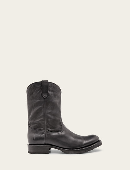 Men's Black Duke Roper Boots Black - Frye