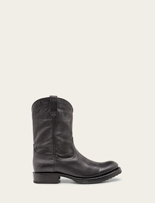 Men's Black Duke Roper Boots Black - Frye